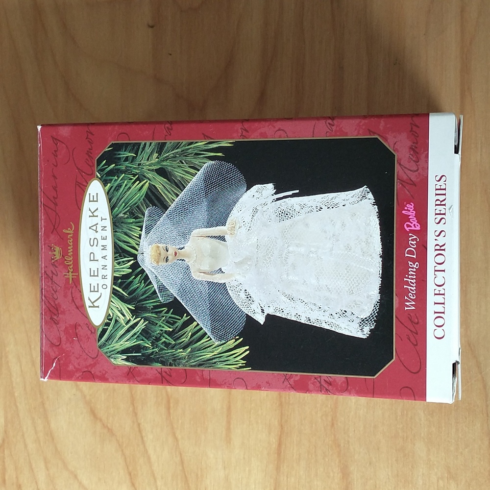 Hallmark Keepsake Ornament. Barbie Wedding Day Hallmark Ornament